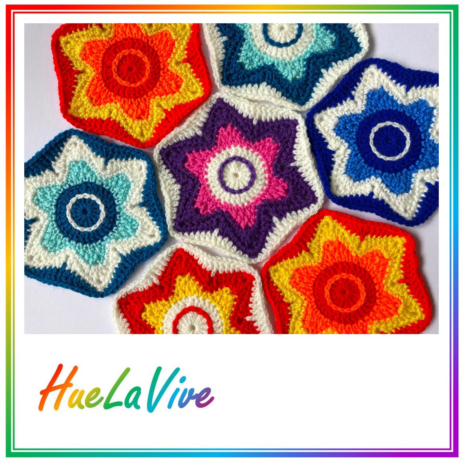 Flower Hexagon by HueLaVive