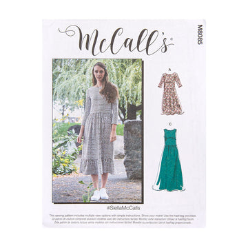McCall's Misses' Dresses M8085 - Sewing Pattern