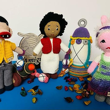 Amigurumi Decorative colorful Lantern