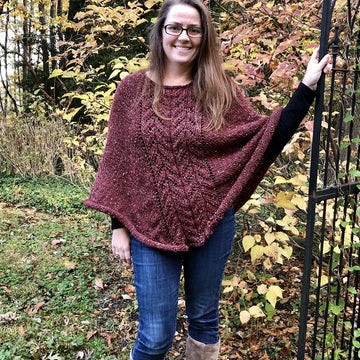 Falling Leaves Poncho