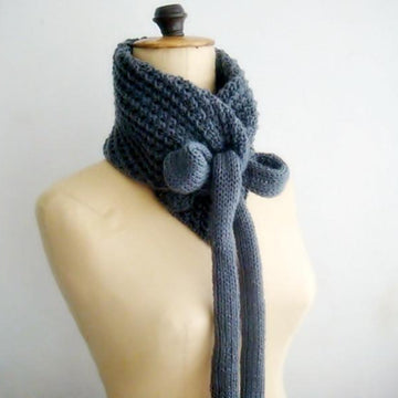 Bow Knit Cowl