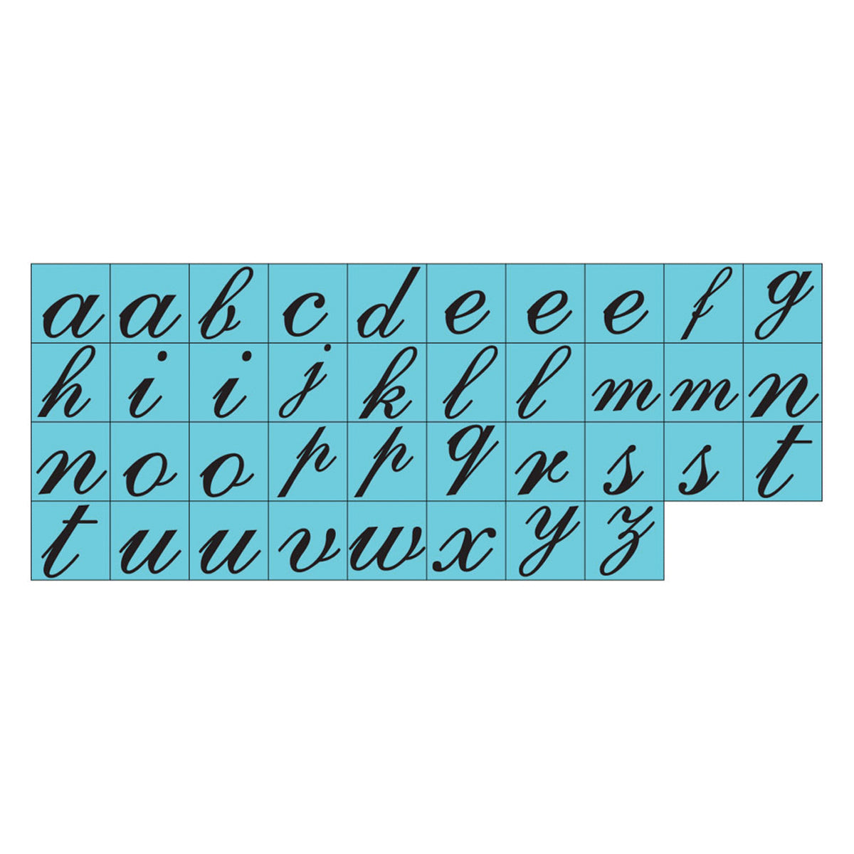 Prima Marketing Prima Press .25" Alphabet Stamp Set 38/Pkg - #1