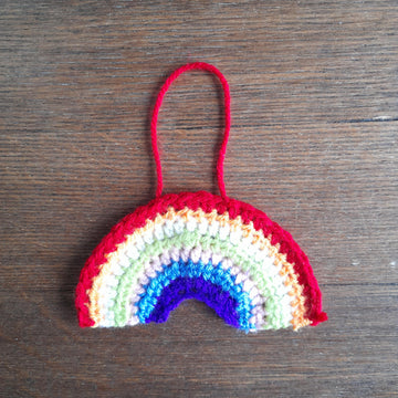 Little Rainbow applique/tree decoration
