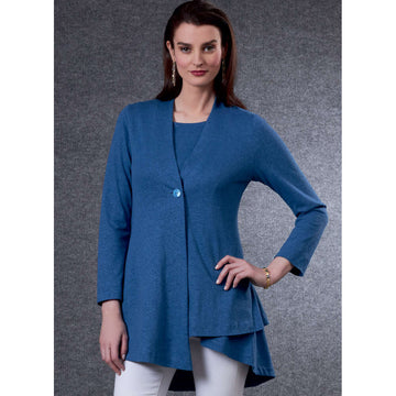 Vogue Misses' Cardigan & Tunics V1808 - Sewing Pattern