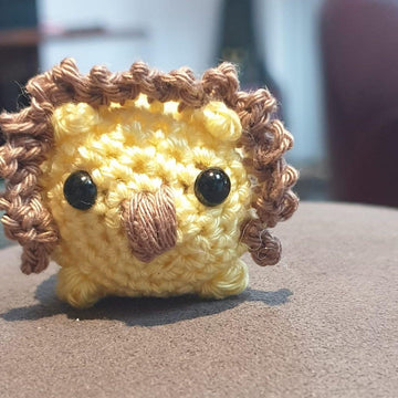 Crochet lion