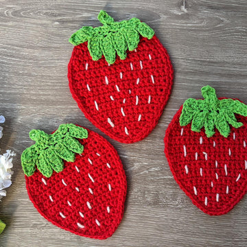 Strawberry Coaster