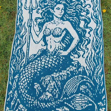 Siren Sovereign | Mermaid Fantasy Blanket