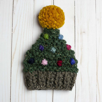 Christmas Tree Hat Baby Children Santa