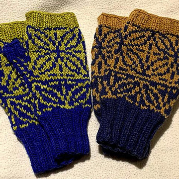 Sutton Hoo Mittens