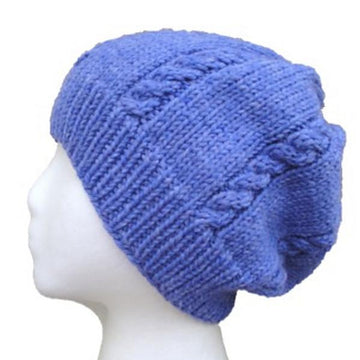 Lavender Cable Hat