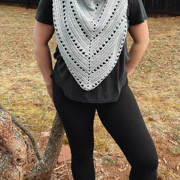 The Jamra Triangle Shawl
