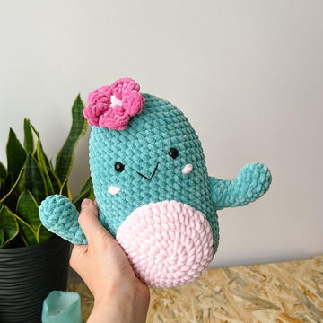 Cactus squishmallows plushie pattern
