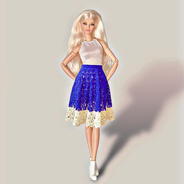 Scallops Lace Skirt
