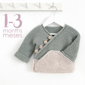 1-3 months - COMFY Knitted Jacket