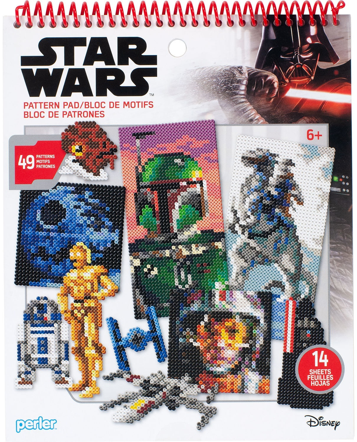 Perler Star Wars Fused Bead Pattern Pad - Star Wars