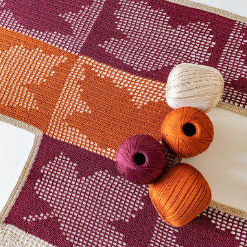 Fallen Leaves Doily
