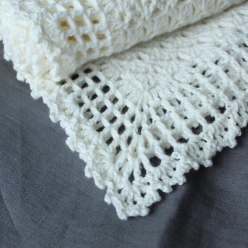 Lotte Lace Baby Blanket