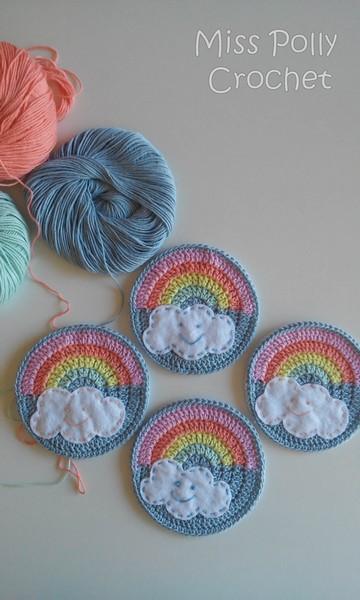 Rainbow Coasters