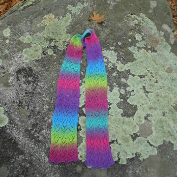 Lacy Northern Lights Scarf