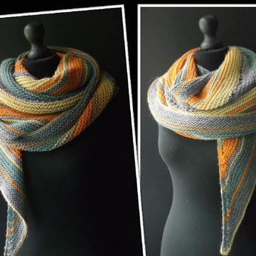 Cascade shawl no.6