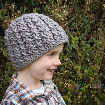 Chunky Double Cable Beanie