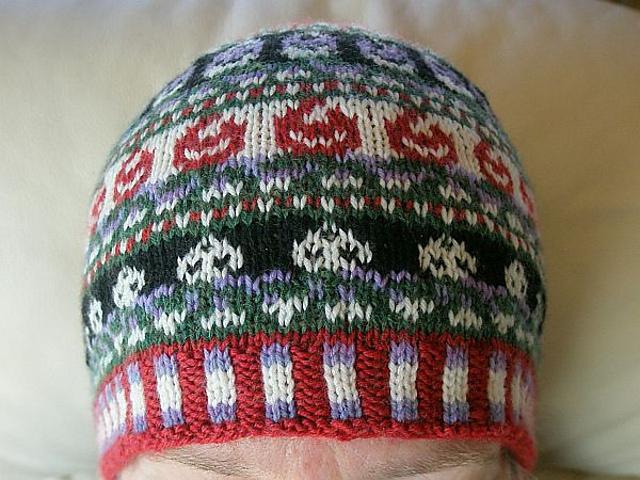 Rose beanie