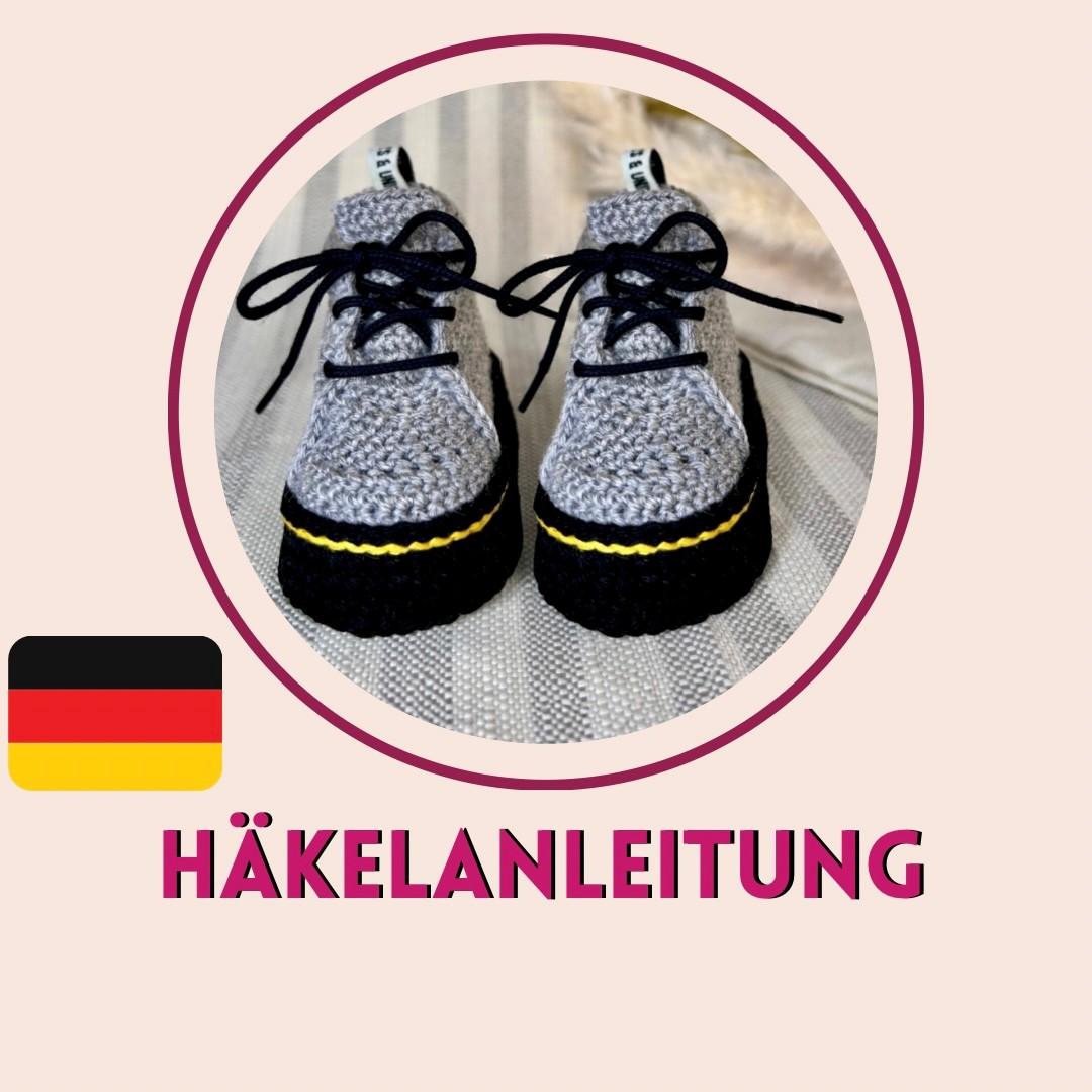 DIY Baby Schuhe Sneakers "Dr. Martens / Docs"
