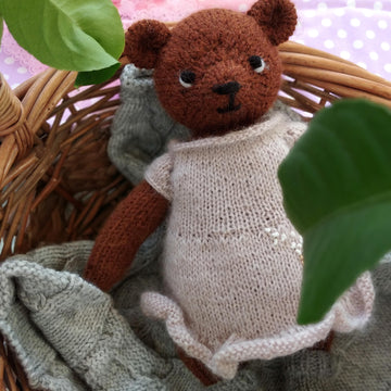 Teddy bear knitting pattern
