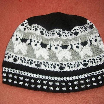 Westie beanie