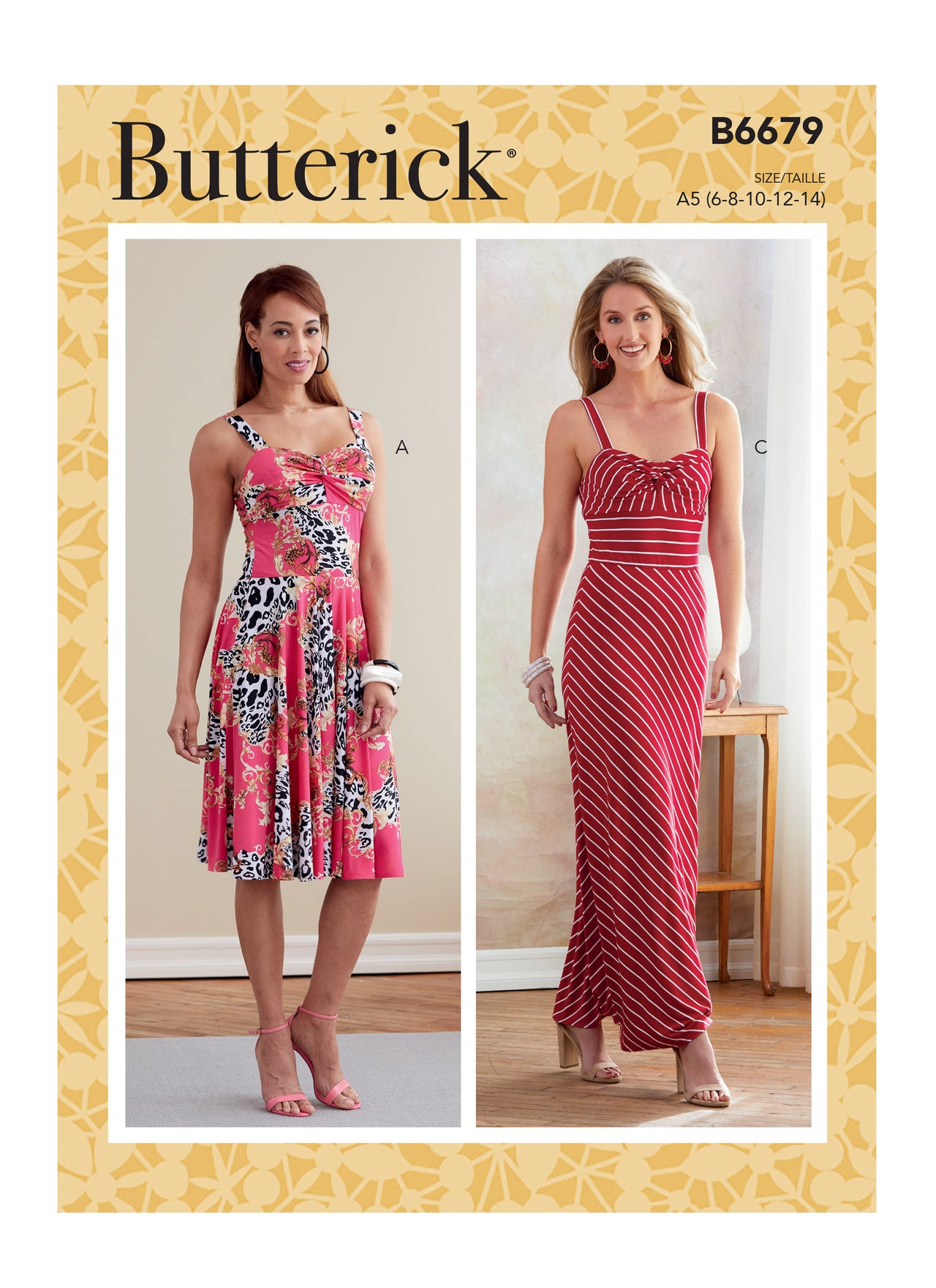 Butterick Misses' Dress B6679 - Sewing Pattern
