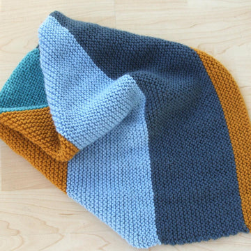 Color Block Bandana Cowl