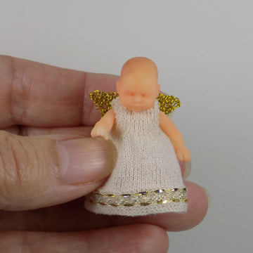 1:12 Christmas Angel Baby Outfit