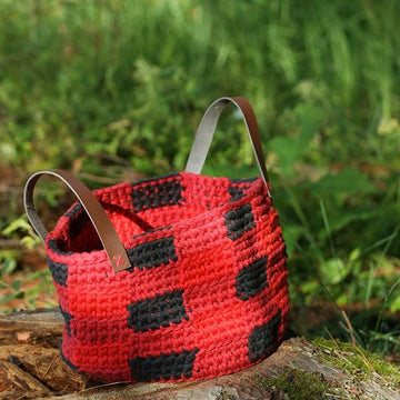Perfectly Plaid Basket