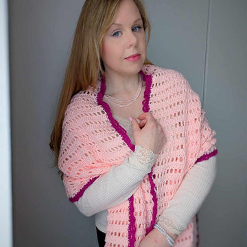 Crochet Regency Angel Shawl Pattern