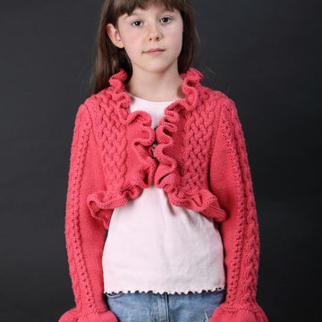 Gabriella - Girl's Romantic Cable Bolero