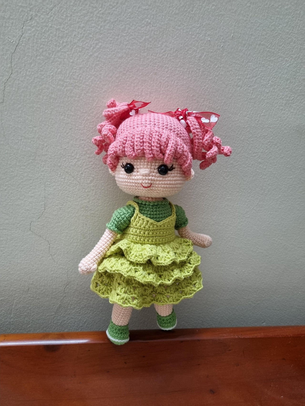 Crochet doll pattern, Amigurumi doll, Wendy doll