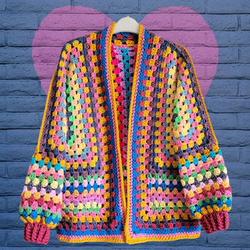 The Granny Hexagon Cardigan