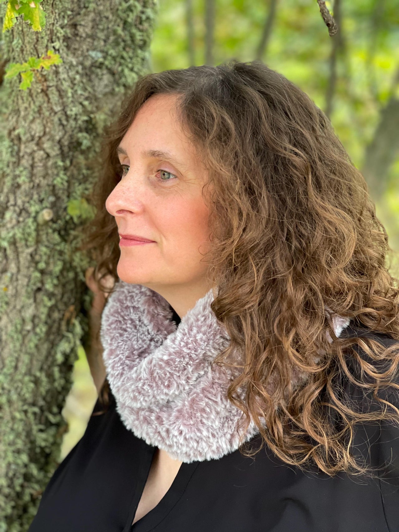 Faux Furry Cowl
