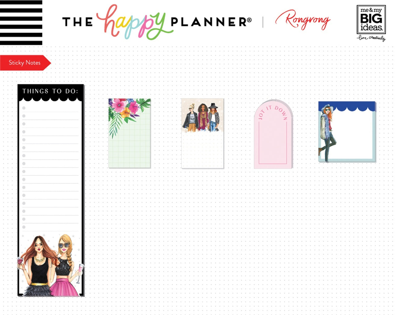 Happy Planner X Rongrong Accessory Book - Seasonal Functional