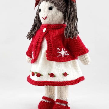 Rosie doll knitting pattern 19123