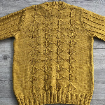 Textured Diamond Sweater
