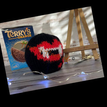 Vampiress Chocolate Orange Cover Knitting Pattern