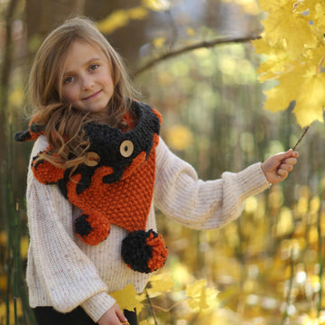 Foxy Hooded Scarf