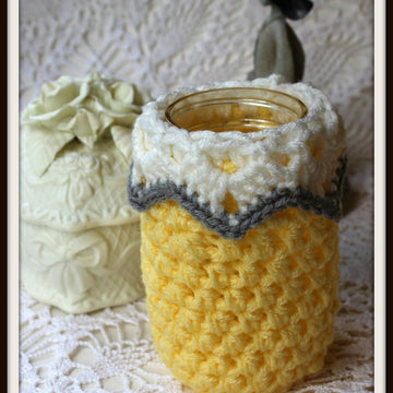 Victorian Heirloom Pint Jar Cover