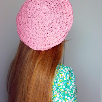 Crochet French Coquette Beret Pattern