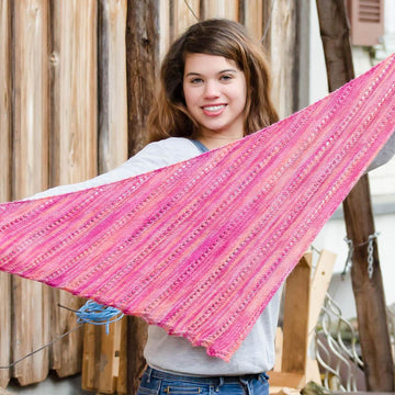 Candied Apples Shawl