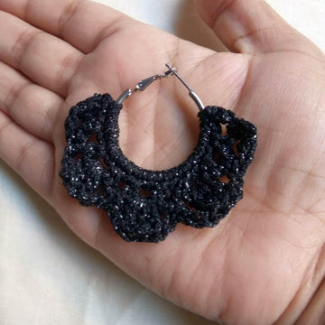 Chaand Baaliyan Earrings Crochet Pattern