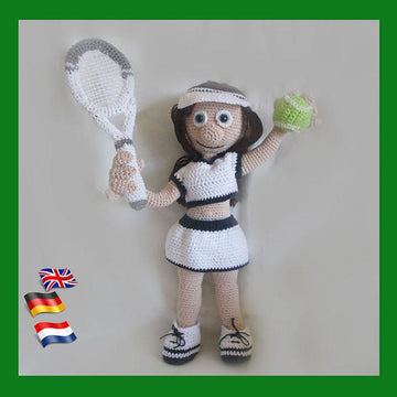 Tennis Girl Tina/Tennis Mädchen Tina