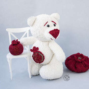 Bear with Pomegranate