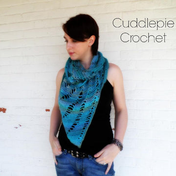 Shredded Waves Infinity Scarf
